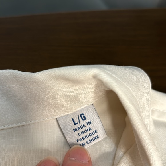 Vintage Style Tommy Bahama 100% Silk Casual Button Down Large Men’s Shirt - Picture 4 of 9